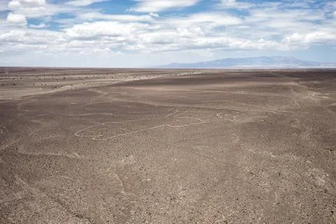 Nazca desert lines Stock-Fotos