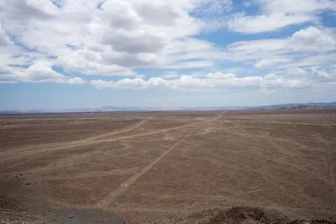 Nazca desert lines Stock-Fotos