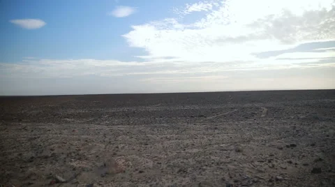 Nazca desert with the rocks Stock Footage 64872631