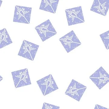Nazca picture glyph seamless pattern Stock Illustration