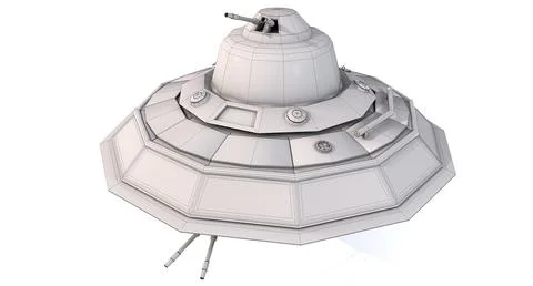 3D Model: Nazi Flying Saucer ~ Buy Now #91024491 | Pond5