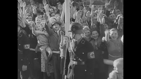 Nazi rally Stock Footage 253666070