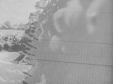 Nazis marching Stock Footage 158247880