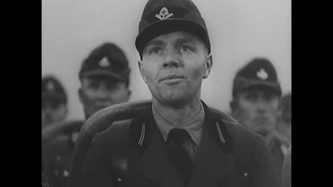 Nazis in Nuremberg Stock Footage 253669100