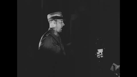 Nazis in Nuremberg Video stock 253670764