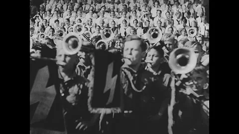 Nazis in Nuremberg Stock Footage 253671410