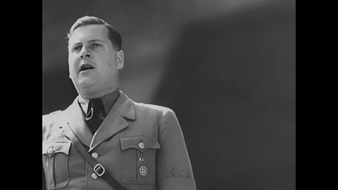 Nazis in Nuremberg Stock Footage 253672496