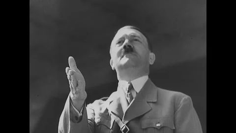 Nazis in Nuremberg Video stock 253673101