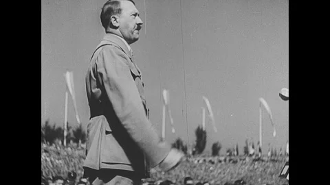 Nazis in Nuremberg Stock Footage 253673963