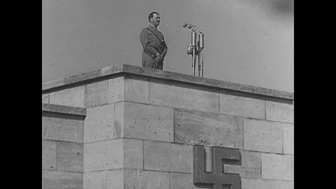 Nazis in Nuremberg Stockbeeldmateriaal 253678658