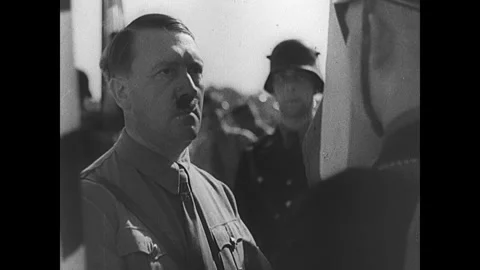 Nazis in Nuremberg Video stock 253680538