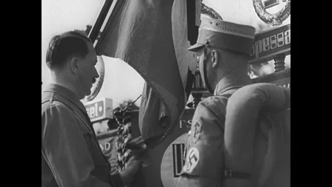 Nazis in Nuremberg Stock-Footage 253680752