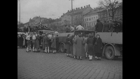 Nazis in Vienna Stock Footage 253697867