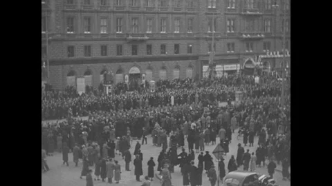 Nazis in Vienna Stock Footage 253698617