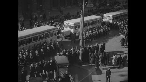 Nazis in Vienna Stock Footage 253699246