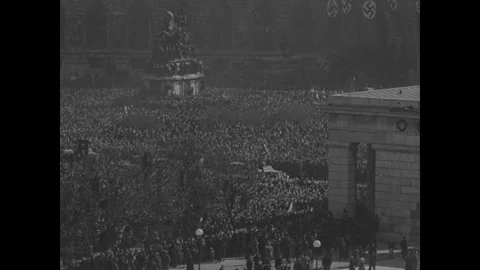 Nazis in Vienna Stock Footage 253699920