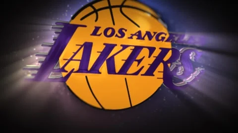 Los Angeles Lakers Wallpaper 4K, Logo, Football team, Purple