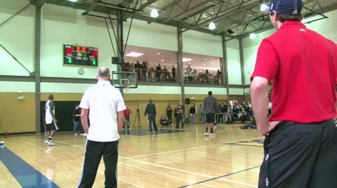 NBA Basketball Buzzer Sounding Stock Footage 10897860
