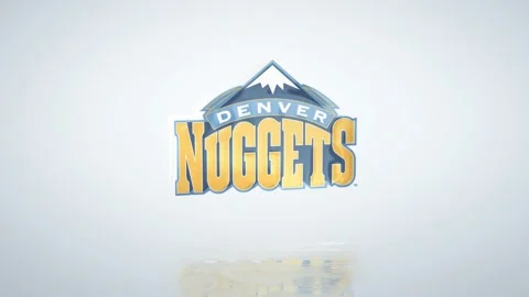 NBA Denver Nuggets Logo Stock Footage 232456333