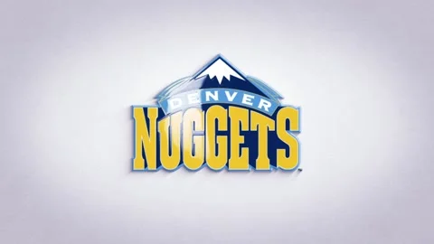 NBA Denver Nuggets Logo Stock Footage 233079812