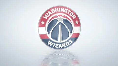 NBA Washington Wizards Logo Stock Footage 232456202