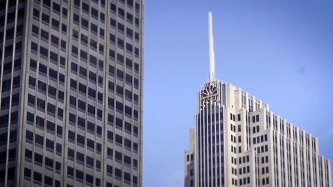 NBC building chicago Stock Footage 78647528