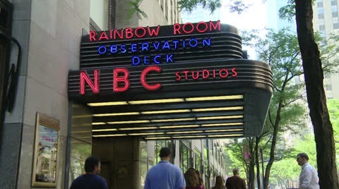 NBC Studios Stock Footage 22784202