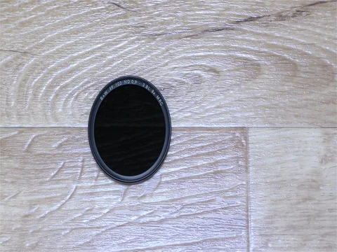 ND Filter For Camera Lens, editorial only Video stock 75470980