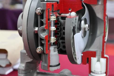 Ndustrial diaphragm pump Stock Photos