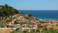 Nea Skioni village, Kassandra peninsula, Chalkidiki, Greece HD Footage