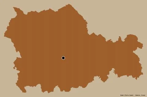 Neamt, county of Romania, on solid. Pattern Stock Illustration