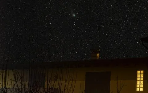 Neanderthal comet Foto stock