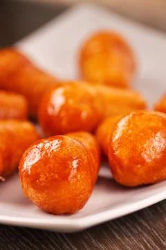 Neapolitan Baba Au Rum. High quality photo Stock Photos