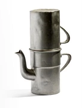 Neapolitan coffee maker Stock Photos