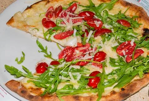 Neapolitan pizza Stock Photos