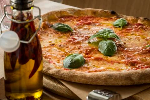 Neapolitan Pizza Stock-Fotos
