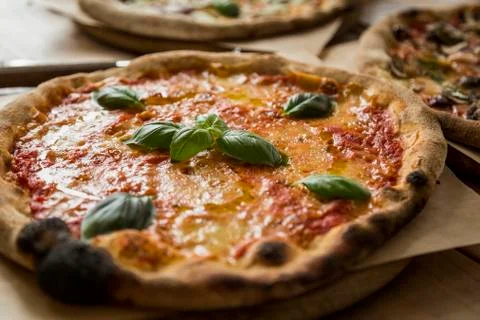 Neapolitan Pizza Stock Photos