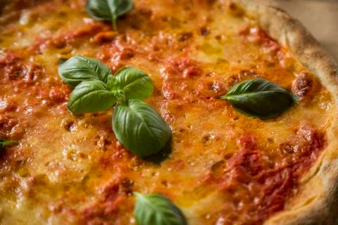Neapolitan Pizza Stockfoto's