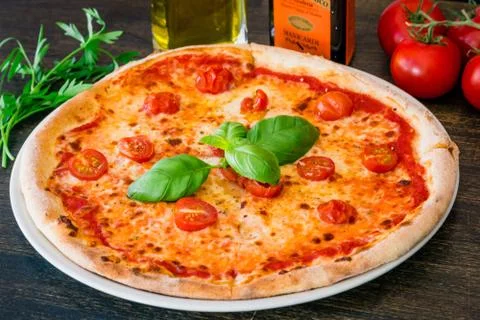 Neapolitan Pizza Stock Photos