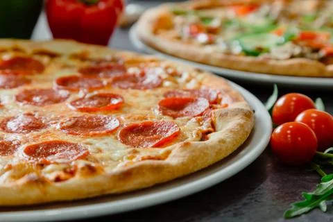 Neapolitan Pizza Stock Photos