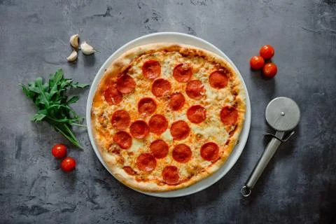 Neapolitan Pizza Stock-Fotos