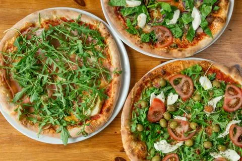 Neapolitan Pizza Stock Photos