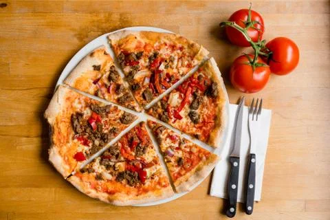 Neapolitan Pizza Stock Photos