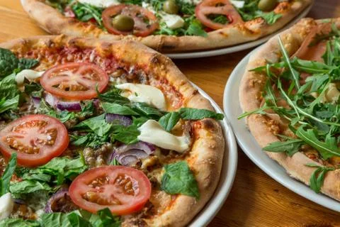 Neapolitan Pizza Stock Photos