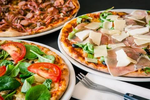 Neapolitan Pizza Stock Photos