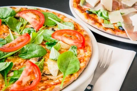 Neapolitan Pizza Foto stock