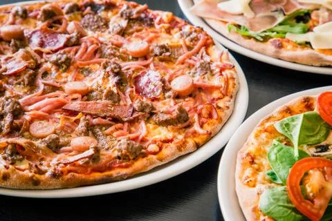 Neapolitan Pizza Stock Photos