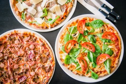 Neapolitan Pizza Stock Photos