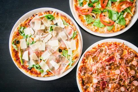 Neapolitan Pizza Stock Photos