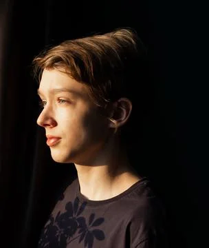 Near the window Foto stock